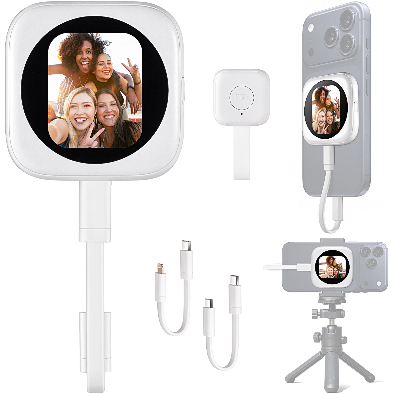 Phone Vlog Selfie Display Screen